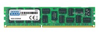 Arbeitspeicher 1x 16GB GoodRAM ECC REGISTERED DDR3 2Rx4 1600MHz PC3-12800 RDIMM | W-MEM1600R3D416G