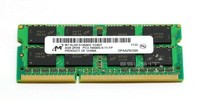 Arbeitspeicher 1x 4GB Micron SO-DIMM DDR3 1333MHz PC3-10600 | MT16JSF51264HZ-1G4D1