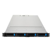 Serverplattform ASUS 1U RS700A-E12-RS4U/10G/2.6kW/4NVMe 90SF02D1-M00930 AMD x 2 DDR5 x 24 4 x 3.5" NVME/SATA/SAS PSU 1+1