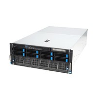 Serverplattform ASUS 4U ESC8000A-E12-SKU2/10G/3kW(2+2)/2 PCIe/2 NVMe 90SF02H2-M001J0 AMD x 2 DDR5 x 24 9 x 2.5" SATA/SAS/NVME PSU 2+2