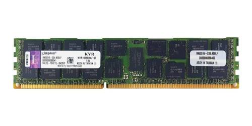 Arbeitspeicher 1x 16GB Kingston ECC REGISTERED DDR3  1333MHz PC3-10600 RDIMM | KVR13R9D4/16I