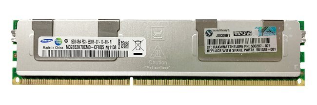 Arbeitspeicher 1x 16GB Samsung ECC REGISTERED DDR3  1066MHz PC3-8500 RDIMM | M393B2K70CM0-CF8