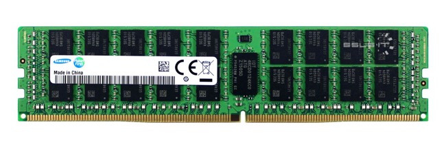 Arbeitspeicher 1x 16GB Samsung ECC REGISTERED DDR4 1Rx4 2933MHz PC4-23400 RDIMM | M393A2K40DB2-CVF