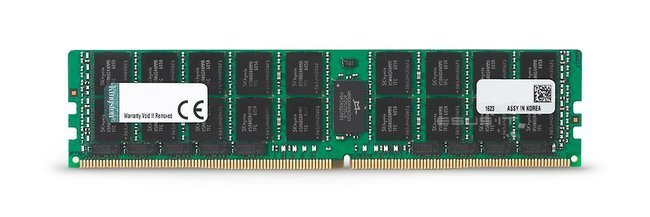 Arbeitspeicher 1x 32GB Kingston ECC REGISTERED DDR4 2Rx4 2400MHz PC4-19200 RDIMM | KSM24RD4/32MEI