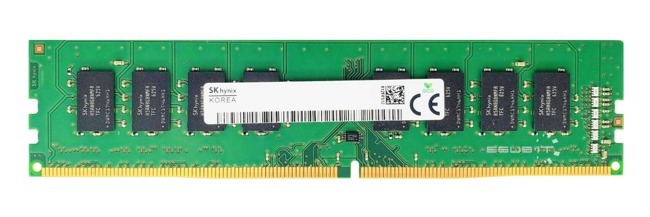 Arbeitspeicher 1x 4GB Hynix NON-ECC UNBUFFERED DDR4 2133MHz PC4-17000 UDIMM | HMA851U6AFR6N-TF