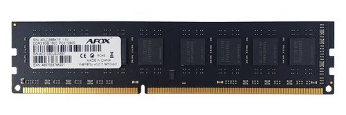 Arbeitspeicher 1x 8GB Afox NON-ECC UNBUFFERED DDR3 1600MHz PC3-12800 UDIMM | AFLD38BK1P