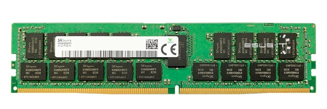 Arbeitspeicher 1x 8GB Hynix ECC REGISTERED DDR4 1Rx4 2666MHZ PC4-21300 RDIMM | HMA41GR7BJR4N-VK