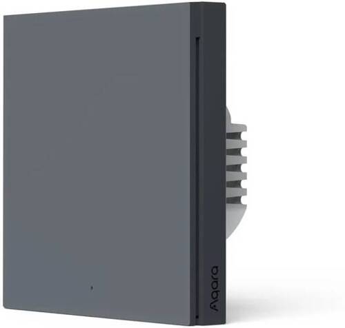 Intelligenter Schalter Aqara Smart Wall Switch H1 EU (No Neutral) Gray | WS-EUK01-G