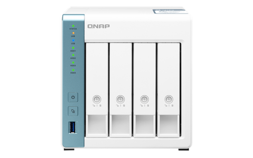 NAS-Server QNAP TS-431P3-2G 4x SSD | HDD SATA 2GB RAM