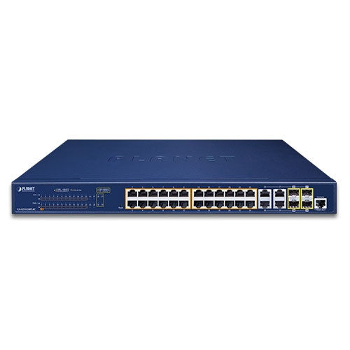 Schalter Planet GS-4210-24PL4C 24x 1Gb 4x RJ-45/SFP 505 W PoE+