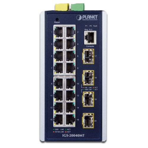 Schalter Planet IGS-20040MT 16x 1Gb 4x SFP