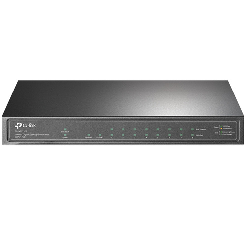 Schalter TP-LINK TL-SG1210P 10x 1Gb 63 W PoE+