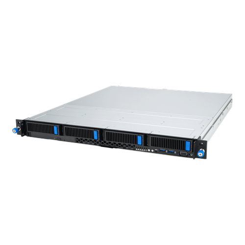 Serverplattform ASUS 1U RS300-E12-RS4/450W 90SF03A1-M00070 Intel x 1 DDR5 x 4 4 x 3.5" SATA/NVME PSU 1