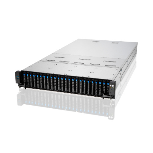 Serverplattform ASUS 2U RS520A-E11-RS24U/1600W/24NVMe 90SF01Q1-M00DF0 AMD x 1 DDR4 x 16 24 x 2.5" SATA/SAS/NVME PSU 1+1