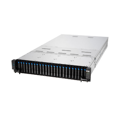 Serverplattform ASUS 2U RS520A-E11-RS24U/800W/24NVMe 90SF01Q1-M001Z0 AMD x 1 DDR4 x 16 24 x 2.5" SATA/SAS/NVME PSU 1+1