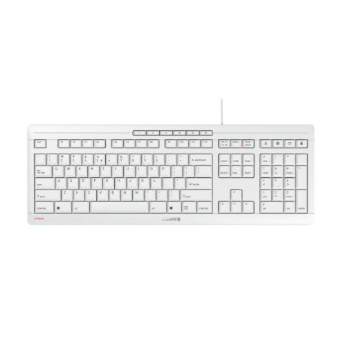 Verkabelt tastatur Cherry STREAM KEYBOARD QWERTY (EU)