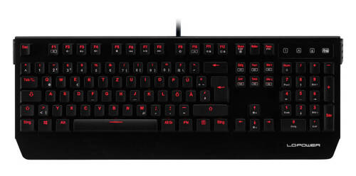 Verkabelt tastatur LC-Power LC-KEY-MECH-1 QWERTZ